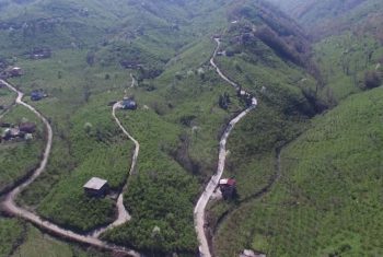 ÜNYE’DE BETON YOL YATIRIMLARI GÖZ DOLDURUYOR – 733