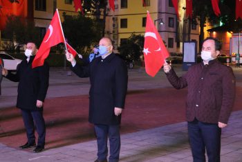ÜNYE, HEP BİR AĞIZDAN İSTİKLAL MARŞI'NI OKUDU – 255