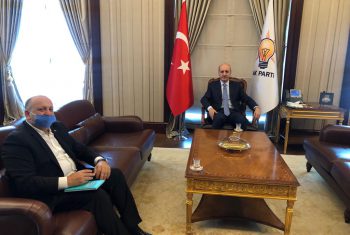 BAŞKAN TAVLI, GENEL BAŞKANVEKLİ KURTULMUŞ’LA GÖRÜŞTÜ – 398
