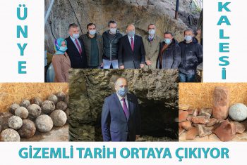 ÜNYE KALESİ’NİN GİZEMLİ TARİHİ GÜNYÜZÜNE ÇIKIYOR – 390