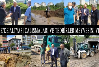 ÜNYE’DE ALTYAPI ÇALIŞMALARI VE TEDBİRLER MEYVESİNİ VERDİ – 129