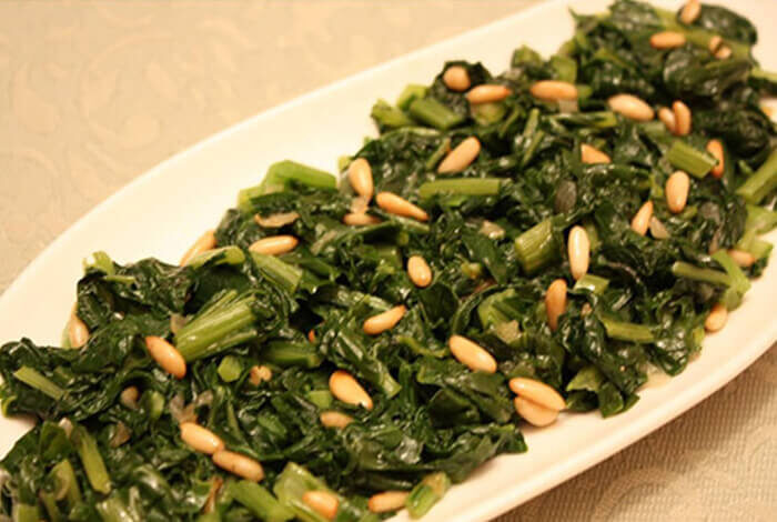 Perzi (Pazı) Kavurması