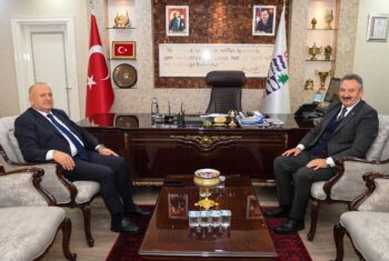 AYBASTI BELD BŞK İZZET GÜNDOĞAR ZİYARET