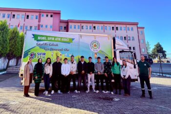 ÜNYE BELEDİYESİ’NİN DESTEĞİYLE ÖRNEK GERİ DÖNÜŞÜM SEFERBERLİĞİ (1)