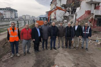 ÜNYE’DE TRAFİĞİ RAHATLATACAK ÇALIŞMALAR SÜRÜYOR (1)