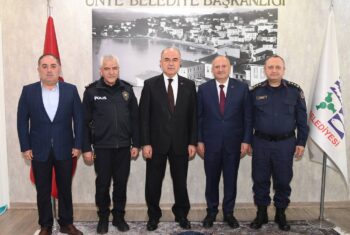 ÜNYE BELEDİYESİ’NDE PROTOKOL BULUŞMASI (3)