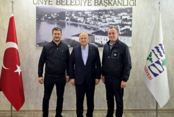 4.5.26 Ünye 1957 Spor Başkanımız Osman Karayiğit ve As Başkan Oktay Toprak