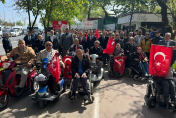 ENGELLİLER HAFTASI’NDA FARKINDALIK YÜRÜYÜŞÜ VE SERGİ AÇILIŞI DÜZENLENDİ (2)