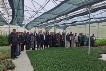 LİSE ÖĞRENCİLERİNDEN BELEDİYE SERASINA ZİYARET (1)