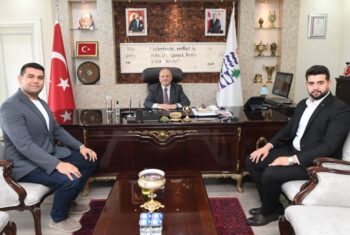 Türkiye Gençlik Vakfı (TÜGVA) İlçe Temsilcisi Ömer Faruk Güngör ve İnşaat Mühendisi Muhammed Enes Güngör