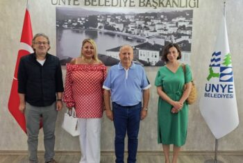 21.08.26 118-U Lions Federasyonu Gençlerarası Karadeniz Komitesi Başkanı Nermin Özer ve komite üyeleri Argun Bacınoğlu ile Nurdan Öner’e ziyaretleri