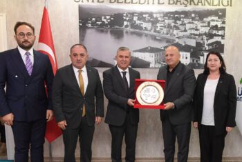BAŞKAN TAVLI, AK PARTİ SİNOP MİLLETVEKİLİ NAZIM MAVİŞ’İ AĞIRLADI (1)